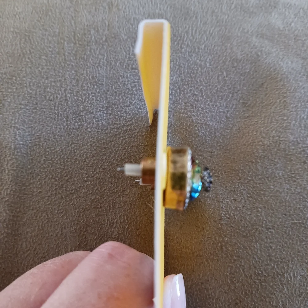 Kurt Geiger London Multi Colored Gold Earrings - Picture 3 of 6